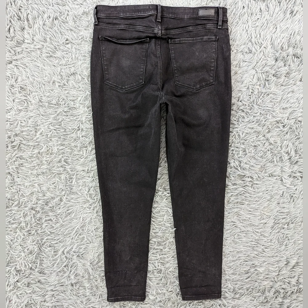Abercrombie & Fitch Jeans Women's 14 Short Black Super Skinny High Rise Stretch - Picture 4 of 9